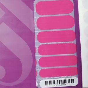 Haute pink nail wraps